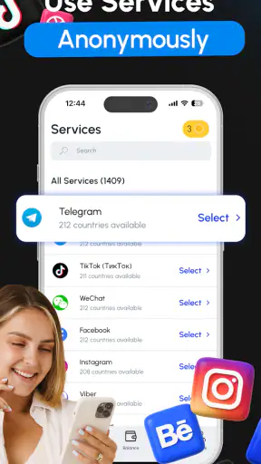 GetCode - Virtual Number SMS screenshot