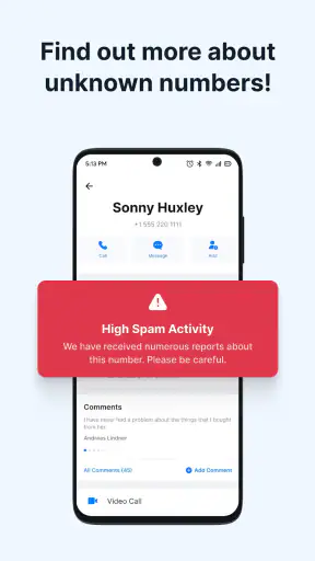 Getcontact screenshot