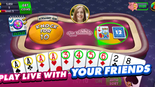 Gin Rummy Plus: Fun Card Game screenshot