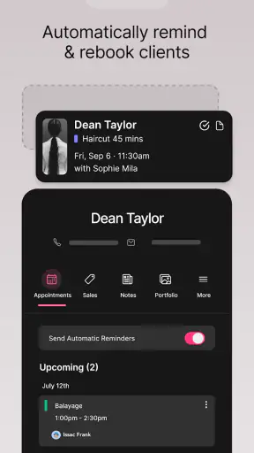 GlossGenius screenshot