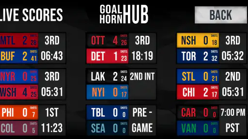 Goal Horn Hub screenshot