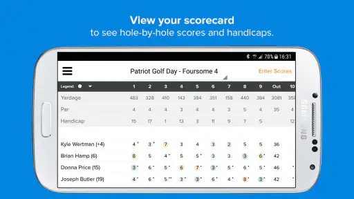 Golf Genius screenshot