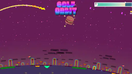 Golf Orbit: Oneshot Golf Games screenshot