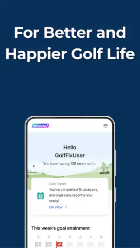 GolfFix: AI Swing Analyzer/Cam screenshot