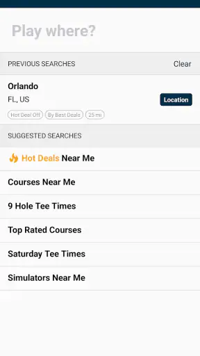 GolfNow: Golf Tee Times screenshot