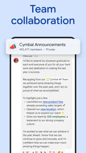 Google Chat screenshot