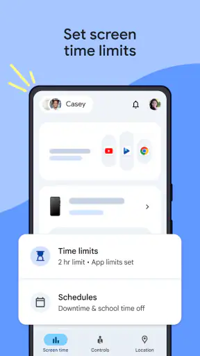 Google Family Link screenshot