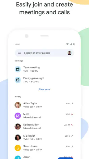 Google Meet screenshot