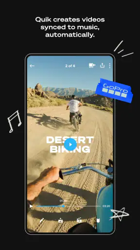 GoPro Quik: Video Editor screenshot