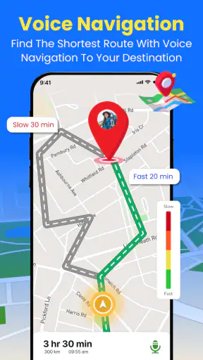 GPS Earth Maps Live Navigation screenshot