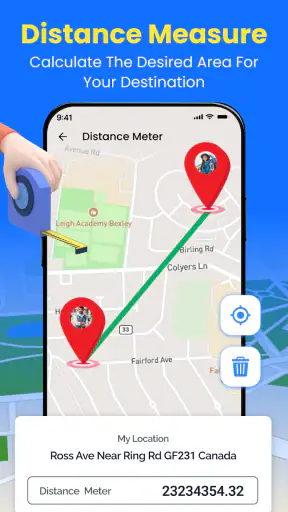 GPS Earth Maps Live Navigation screenshot