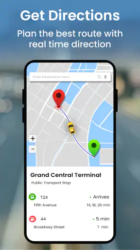GPS Navigation- World Map 3D screenshot