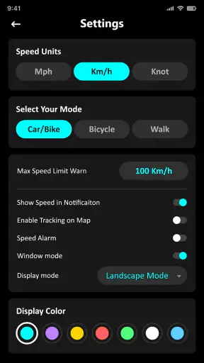 GPS Speedometer - Odometer App screenshot
