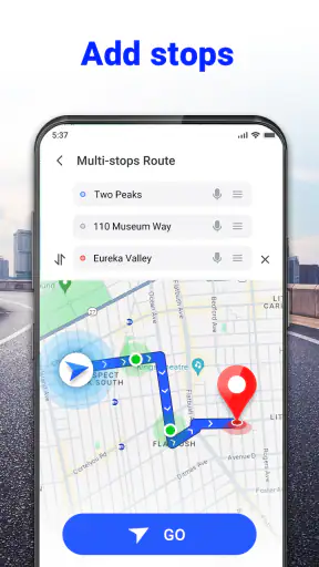 GPS Voice Navigation: Live Map screenshot