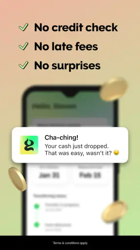 Grant Cash Advance screenshot