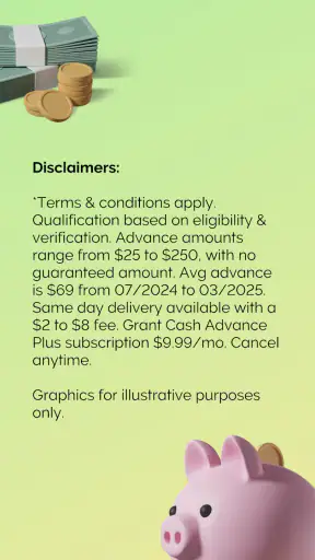 Grant Cash Advance screenshot