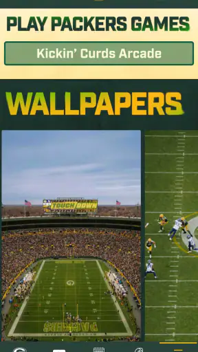 Green Bay Packers screenshot