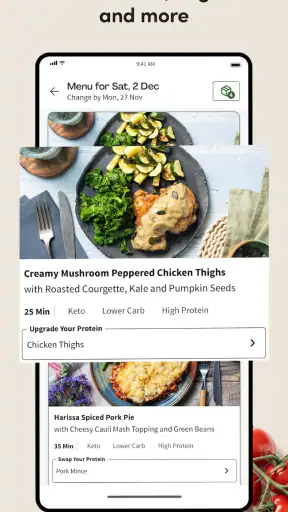 Green Chef: Healthy Recipes screenshot
