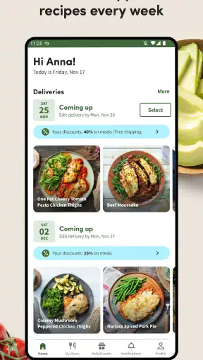 Green Chef: Healthy Recipes screenshot