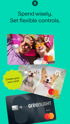 Greenlight Kids & Teen Banking screenshot