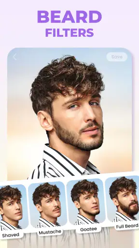 HairApp: Hair Styler App, Bald screenshot