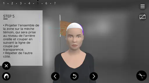 Hairteach screenshot