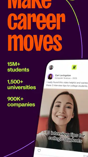 Handshake Jobs & New Careers screenshot