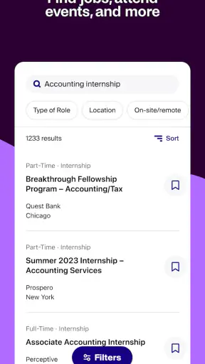 Handshake Jobs & New Careers screenshot