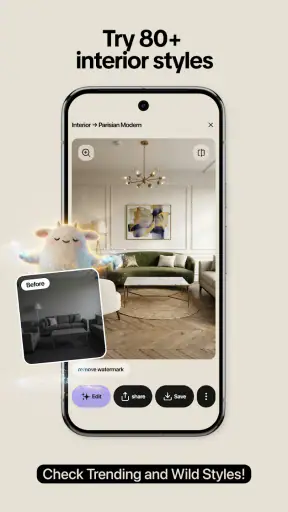 Happy Space - AI Home Design screenshot