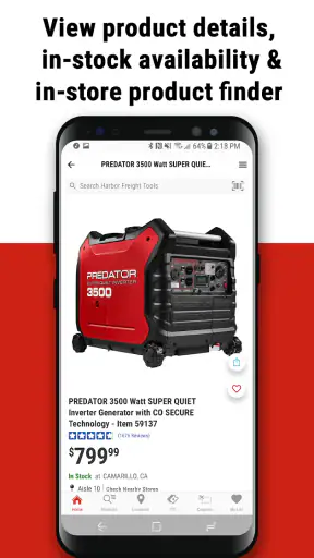 Harbor Freight Tools screenshot