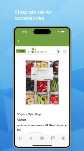 Harvest Right screenshot