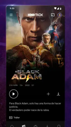 HBO Max screenshot