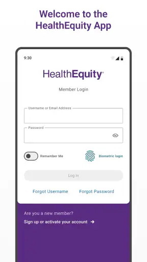 HealthEquity Mobile screenshot