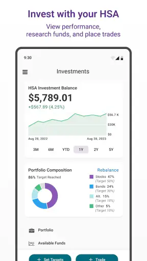 HealthEquity Mobile screenshot