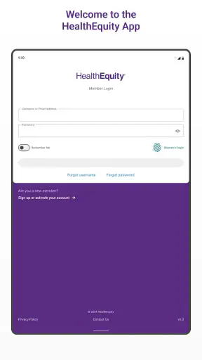 HealthEquity Mobile screenshot