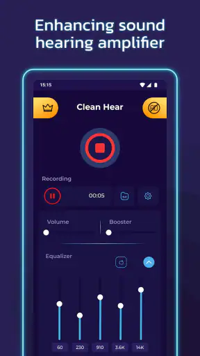 Hearing Clear: Sound Amplifier screenshot