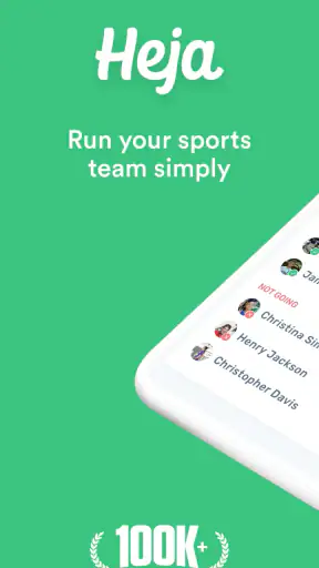 Heja Sports Team Communication screenshot