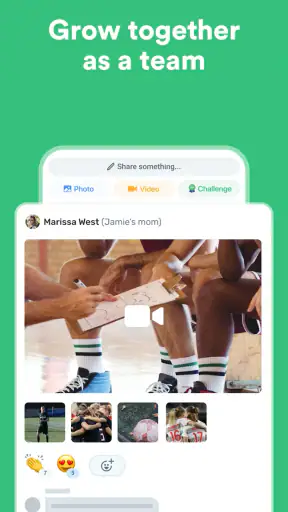 Heja Sports Team Communication screenshot