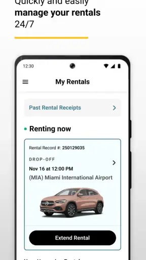 Hertz Rent-a-Car Deals - Easy! screenshot