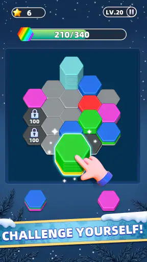 Hexa Master 3D - Color Sort screenshot