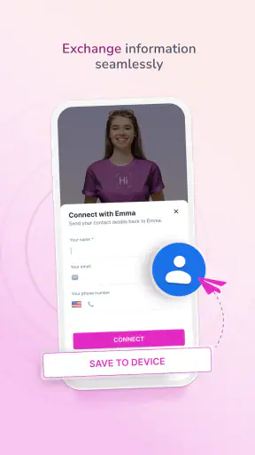 HiHello: Digital Business Card screenshot