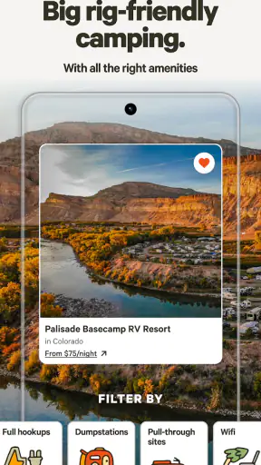 Hipcamp: Camping, RVs & Cabins screenshot