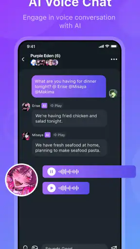 HiWaifu: AI Friend & Waifu Hub screenshot