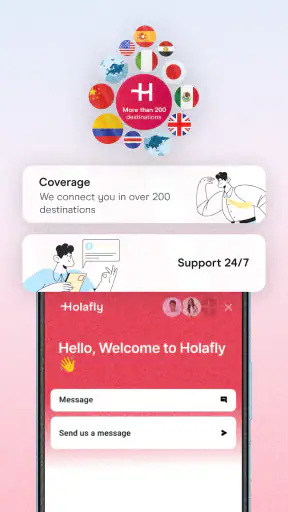 Holafly eSIM Prepaid Card screenshot