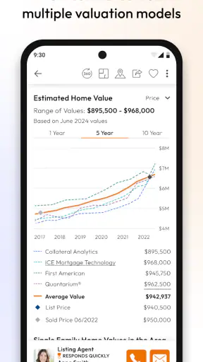 Homes.com Real Estate Search screenshot