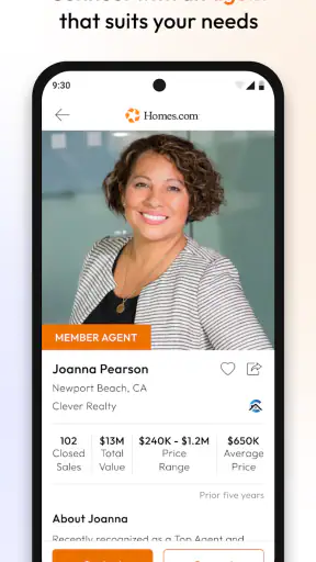 Homes.com Real Estate Search screenshot