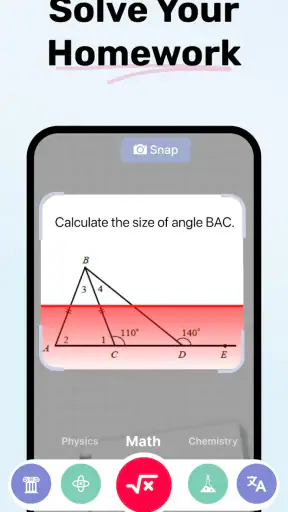Homework AI - Math & Essay App screenshot