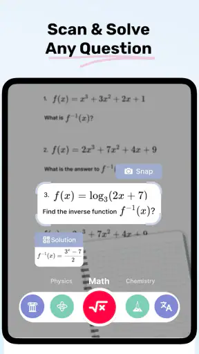 Homework AI - Math & Essay App screenshot