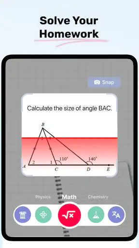 Homework AI - Math & Essay App screenshot