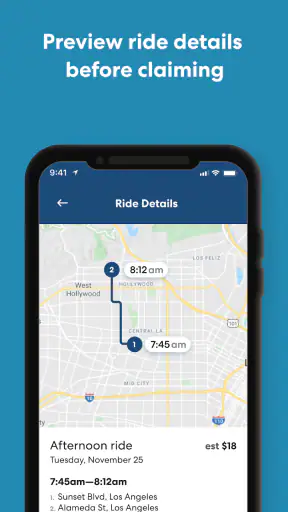 HopSkipDrive CareDriver screenshot